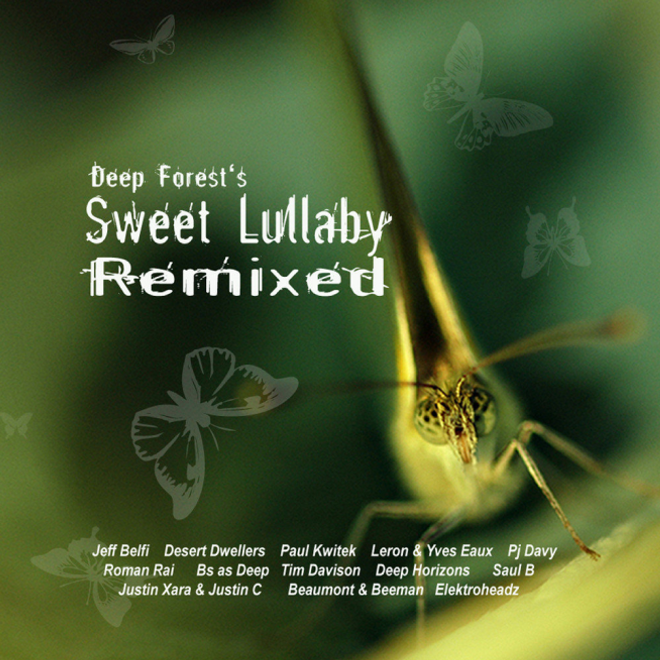 Обложка Deep Forest's Sweet Lullaby Remixed 2007.